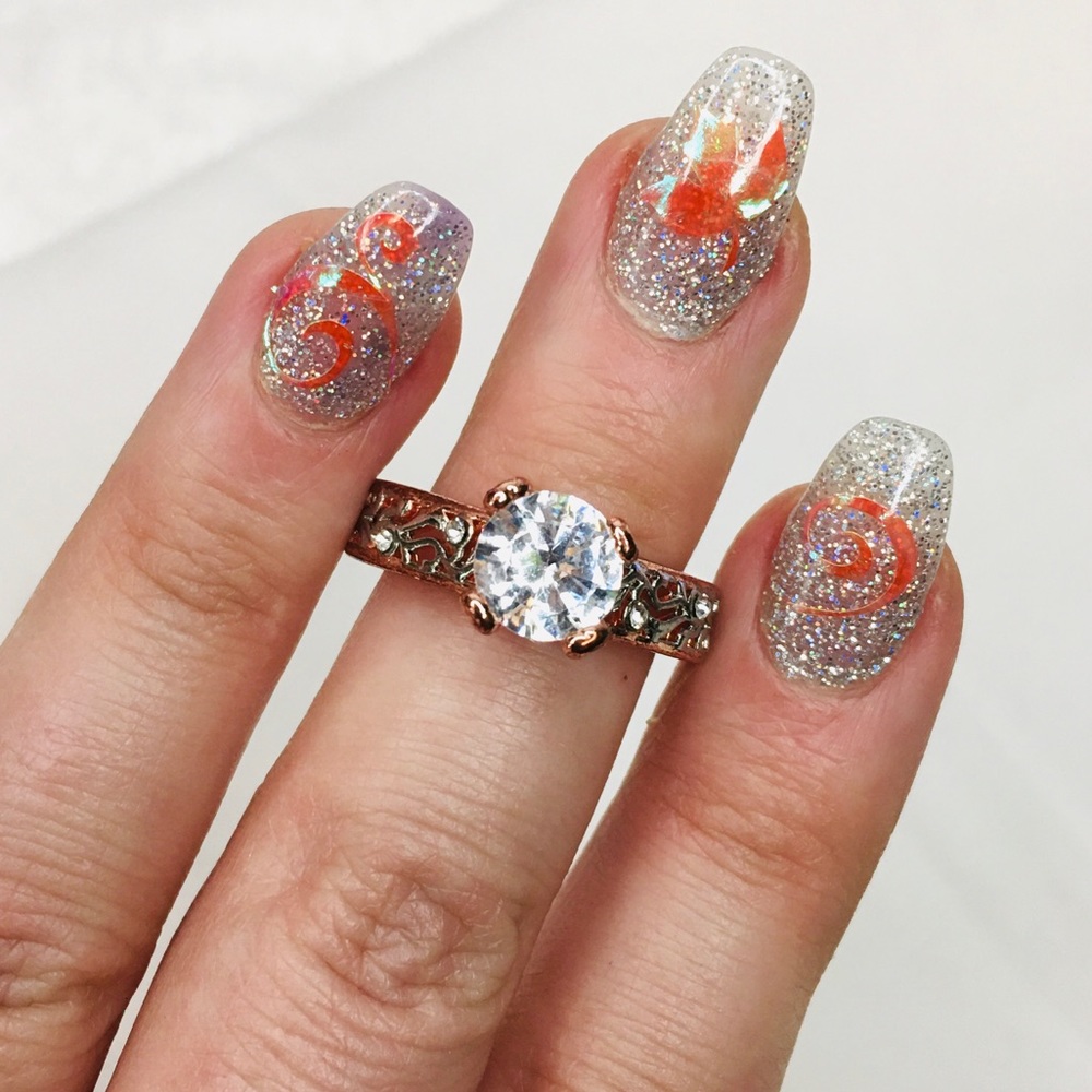 Stunning Two Toned Ring